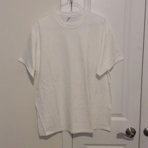 Men's White Shirt XL NWOT Port & Company